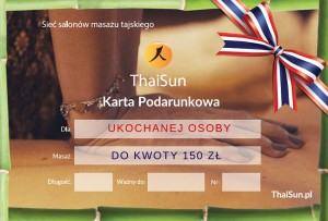 Karta podarunkowa do 150zł